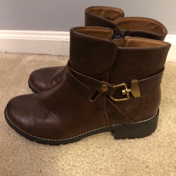 Sofft Shoes - Euro soft Sofft Brown Comfort Booties Size 8.5